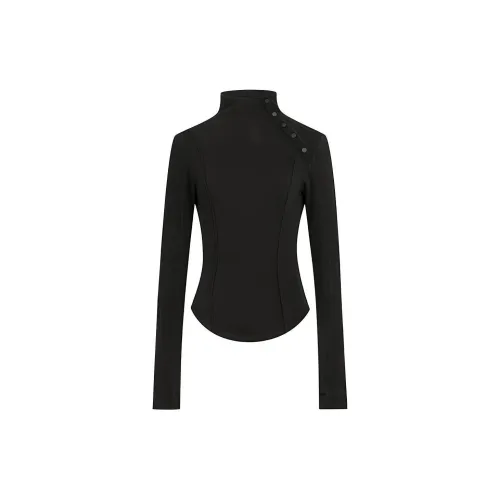 MEIYANG Knitwear Women's Black