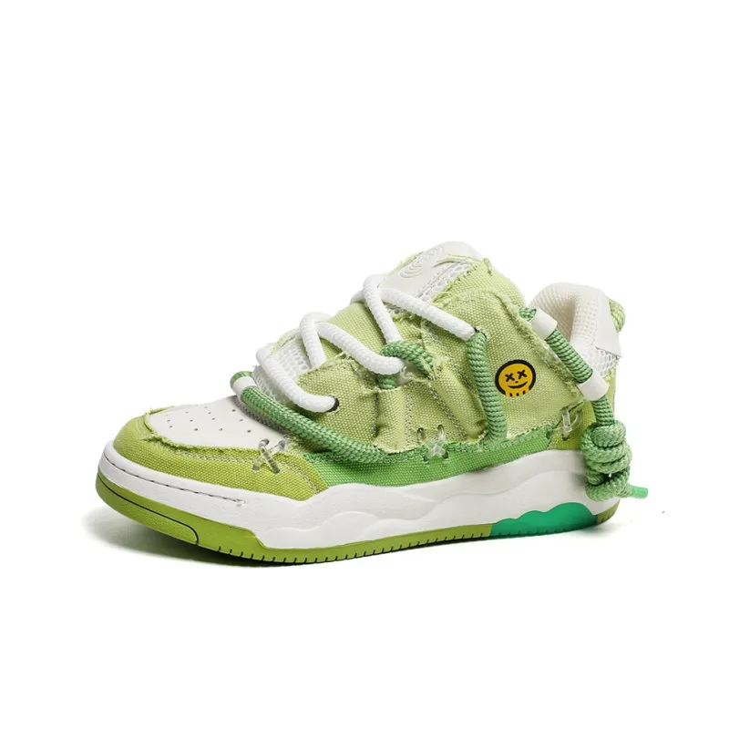 Year By Year Slip Resistant Breathable Low Top Skateboard Shoes Unisex-24