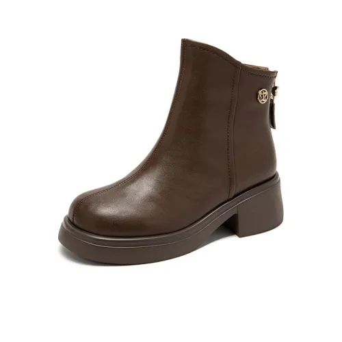 Satchi Ankle Boots Women's Brown