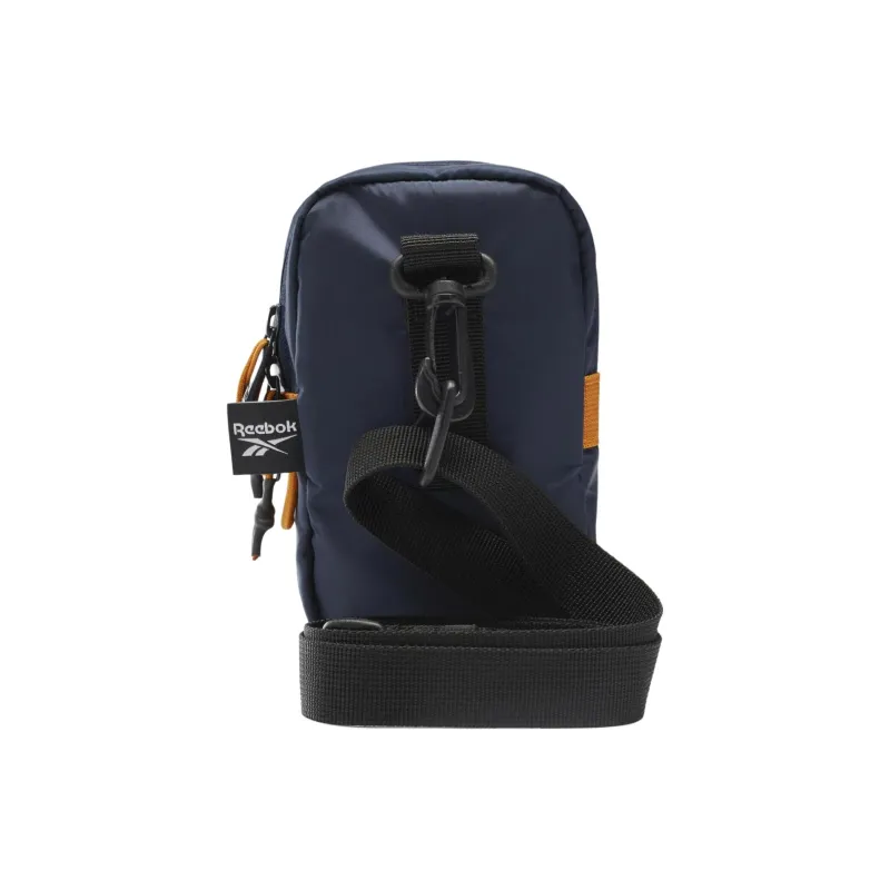 Reebok Recycled Polyester One Shoulder Handbag, Crossbody Bag Unisex Marine Blue-1
