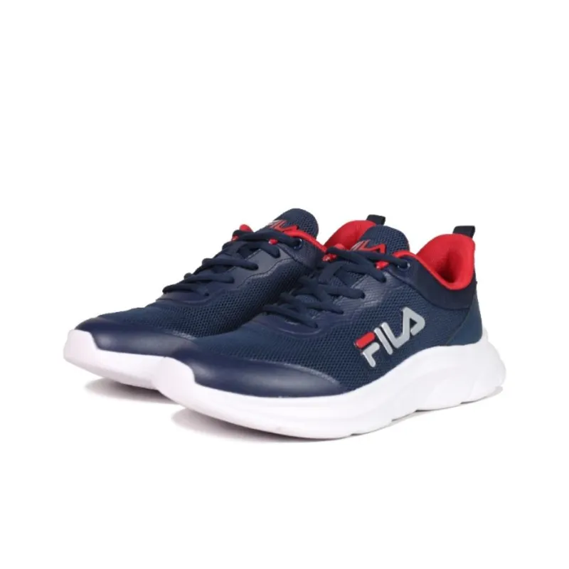 FILA SKYWAY Cushioning Wear-Resistant Low-Top Running Shoes Men's Blue-2
