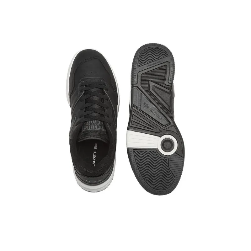 LACOSTE Lineshot Panelled Leather Sneakers-4