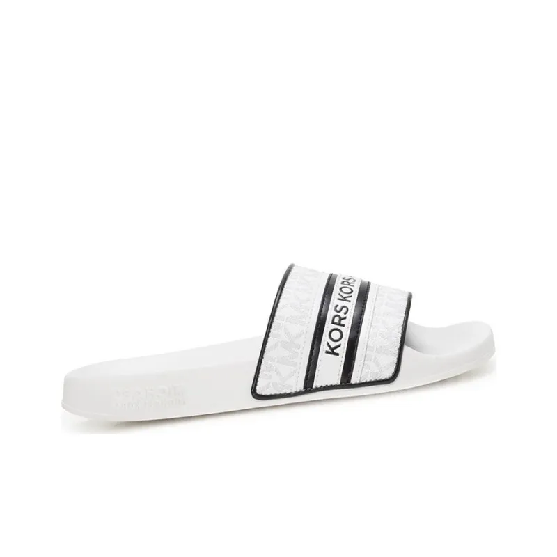 Michael Michael Kors Gilmore Logo-print Slides-2