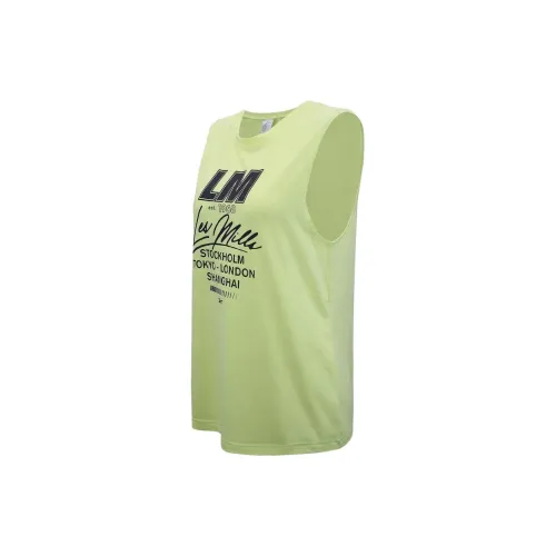 Reebok Lm Regular Fit Muscletank Tank Tops Women's Yellow