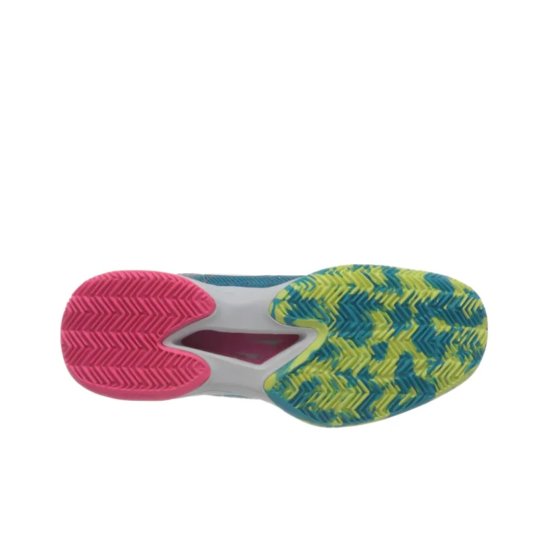 Babolat Cushioning Slip Resistant Low Top Tennis Shoes Women's Blue-3