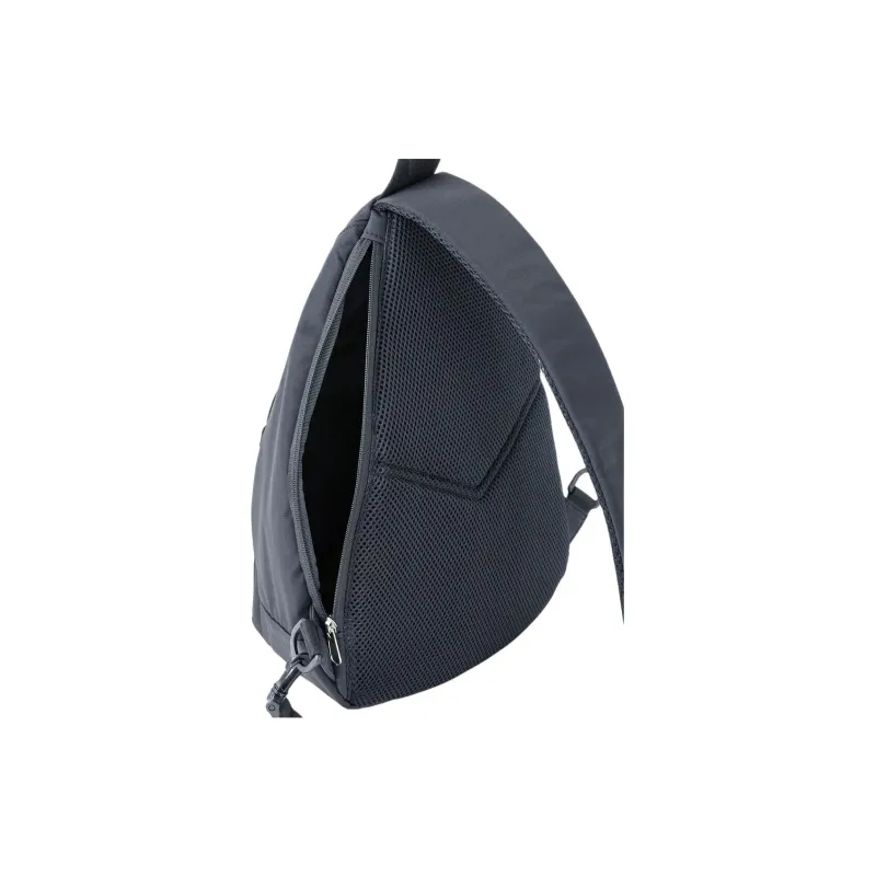 Anello Nylon Shoulder Bag Crossbody Bag Unisex Black-2