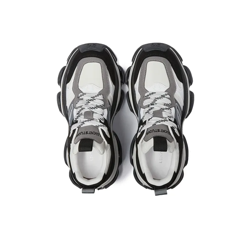 LEECAT STUDIO Rainbow Abrasion Resistant Height Increasing Chunky Sneakers Women's-4