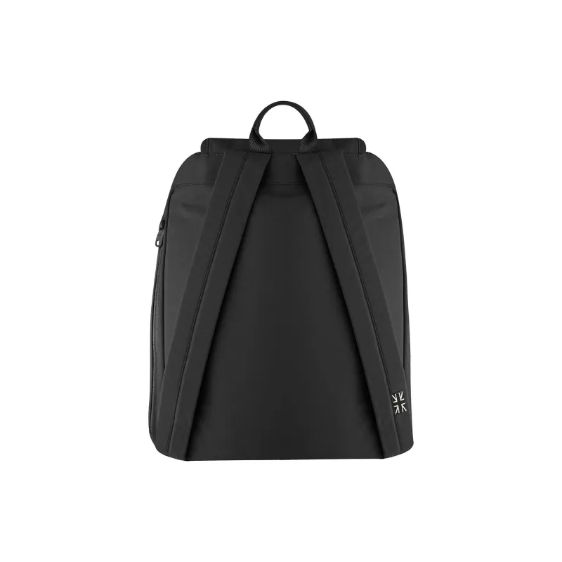 KANGOL Nylon Backpack Unisex Black-1