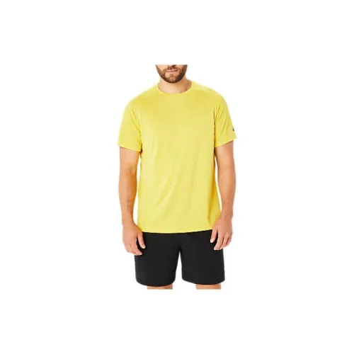 Asics T-Shirts Men Light Mustard Yellow