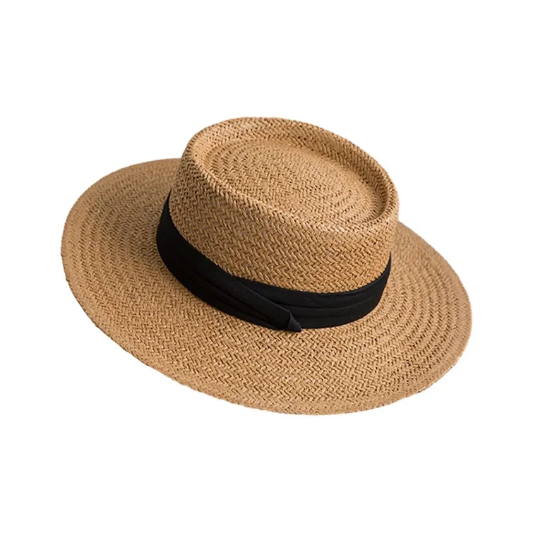 ACUC Straw Woven Bucket Hats Women's-2