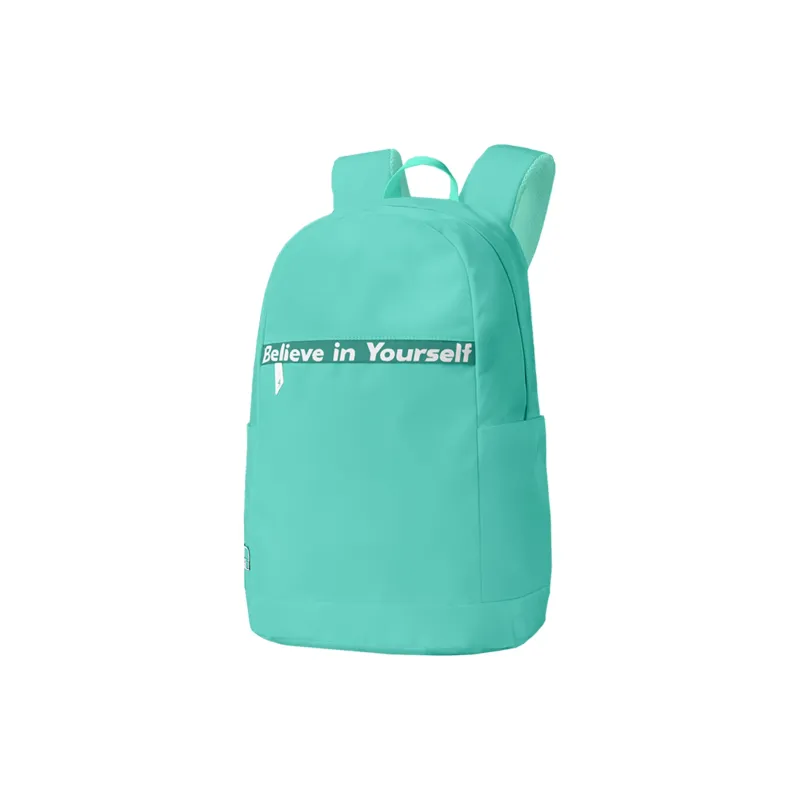 HINY Polyester Backpack With 13 Inch Laptop Compartment Regular Unisex Tiffany Blue-1