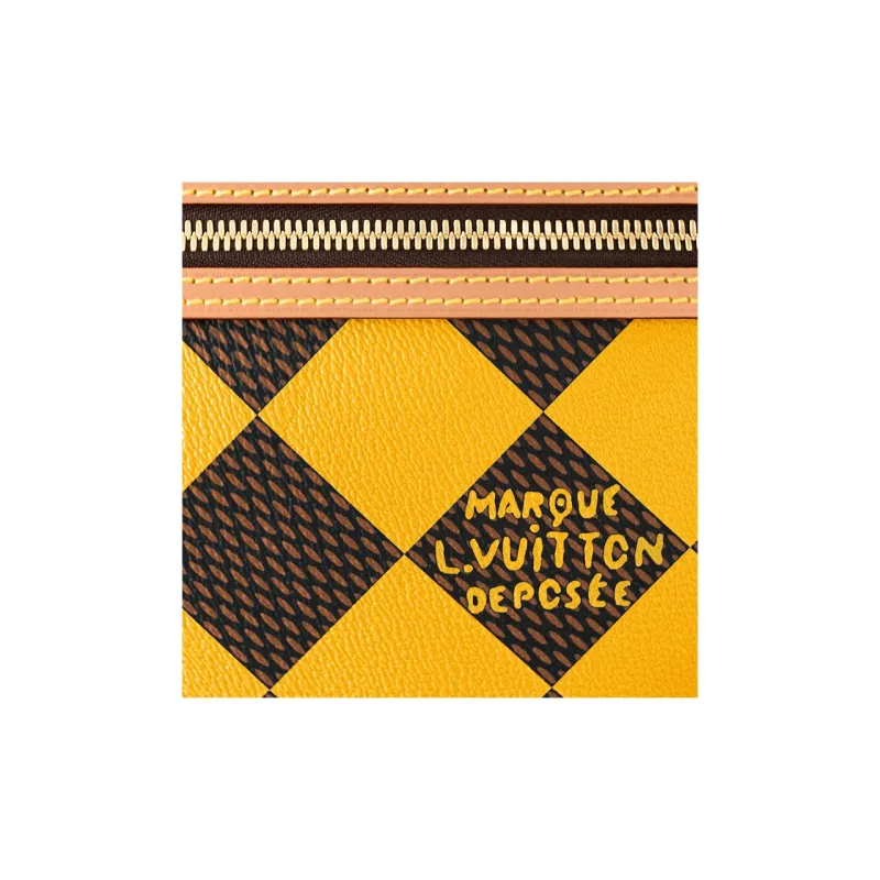 LOUIS VUITTON Chess Messenger Bag Damier Pop Jaune Mat-6