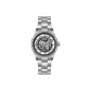 Black Dial Silver Strap