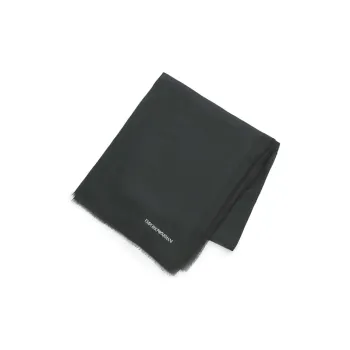 EMPORIO ARMANI Knit Scarves Men's Gray