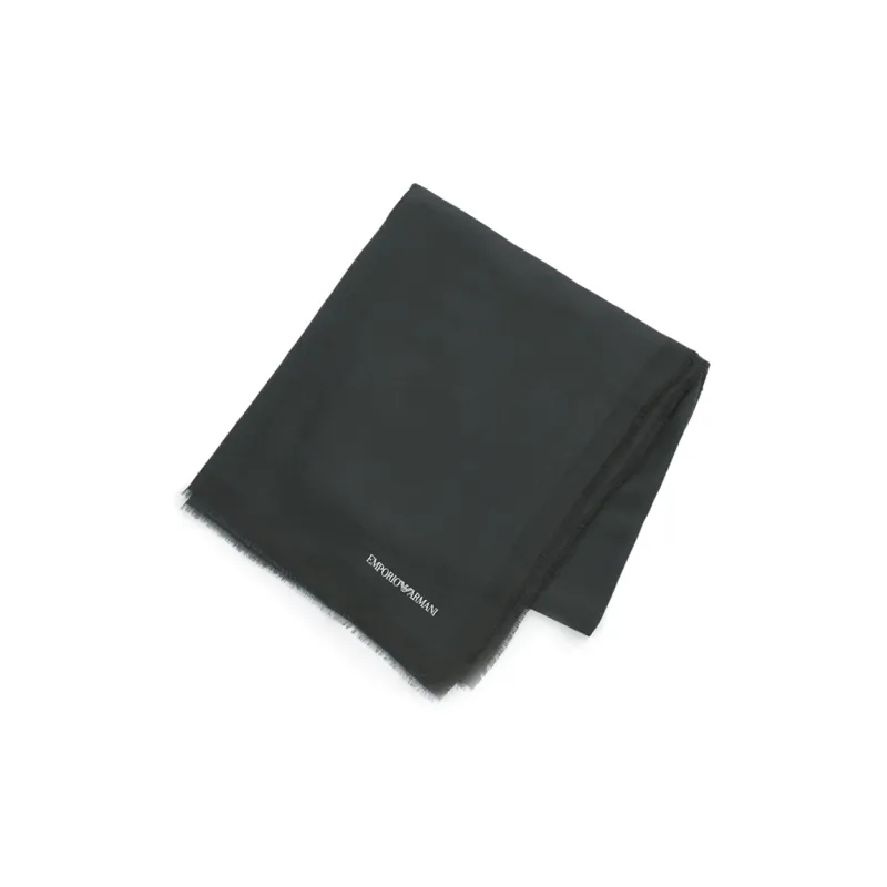 EMPORIO ARMANI Knit Scarves Men's Gray-0