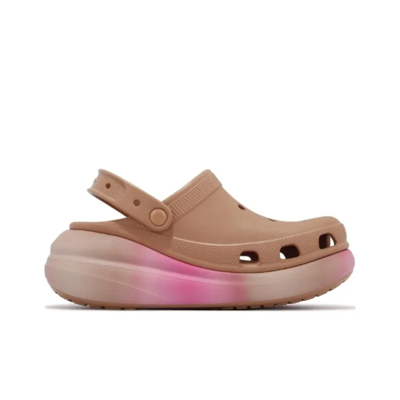 Crocs Crush Color Dip Clogs 'Tan Pink'-1