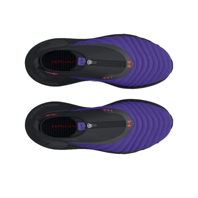 Under Armour HOVR Phantom 3 Shock Absorbers High Top Running Shoes Unisex Black Purple-3