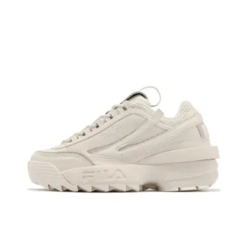 FILA Disruptor Series 2 EXP Cushioning Wear-Resistant Low-Top Casual Shoes Women's Ecru