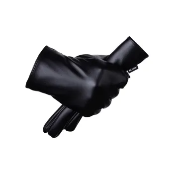 FAIRWHALE Synthetic Leather Gloves Men's