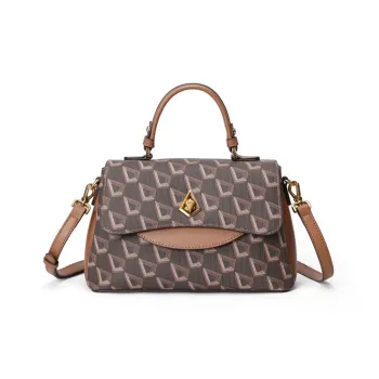 LMK PVC Luxury French Romantic Style Handbag For Women's Elegance, Shoulder Bag Women's