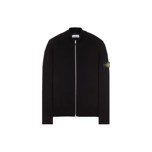 STONE ISLAND SS24 Knitwear Men Black