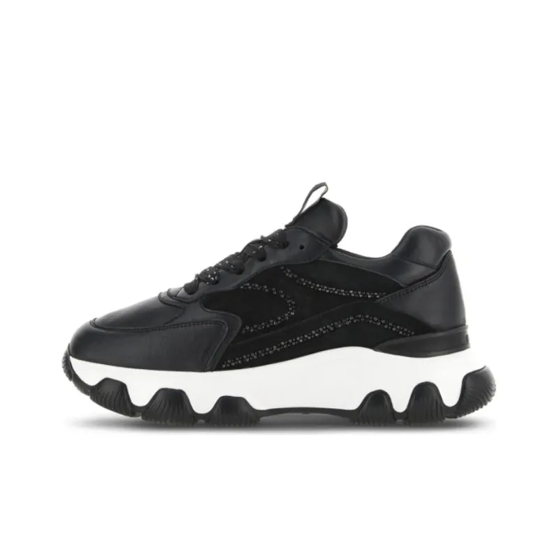 HOGAN Hyperactive Low Top Casual Shoes Women's Black-0