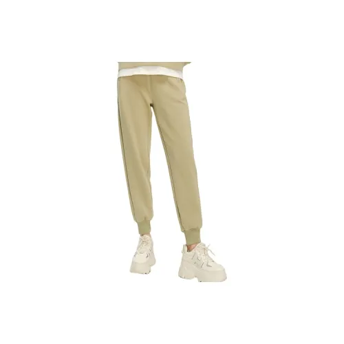 Hopeshow Casual Pants Women's Plant Green