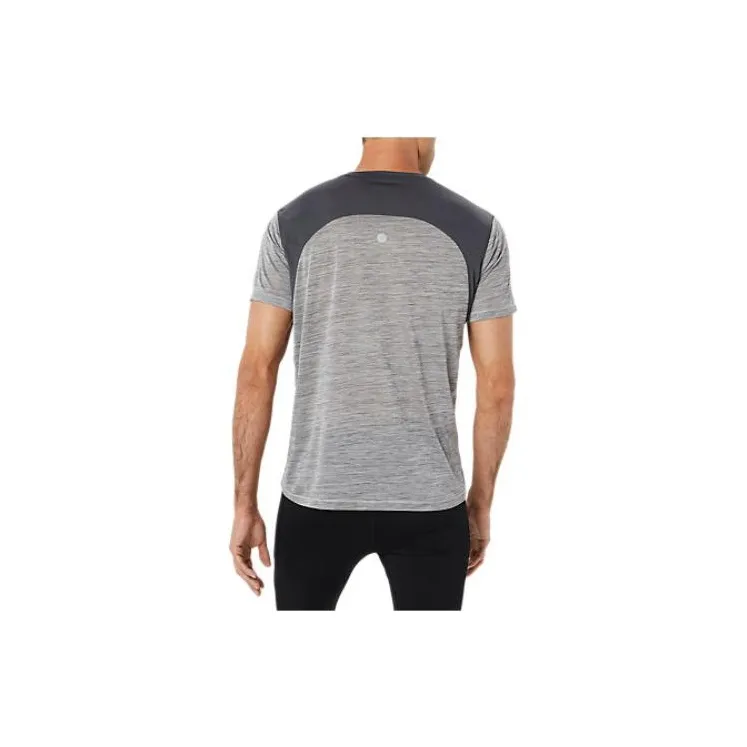 Asics ROAD T Shirts Men Gray-1