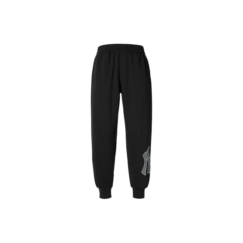 MLB Knitted Sports Pants Unisex Black-1