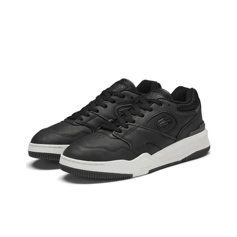 LACOSTE Lineshot Panelled Leather Sneakers-3