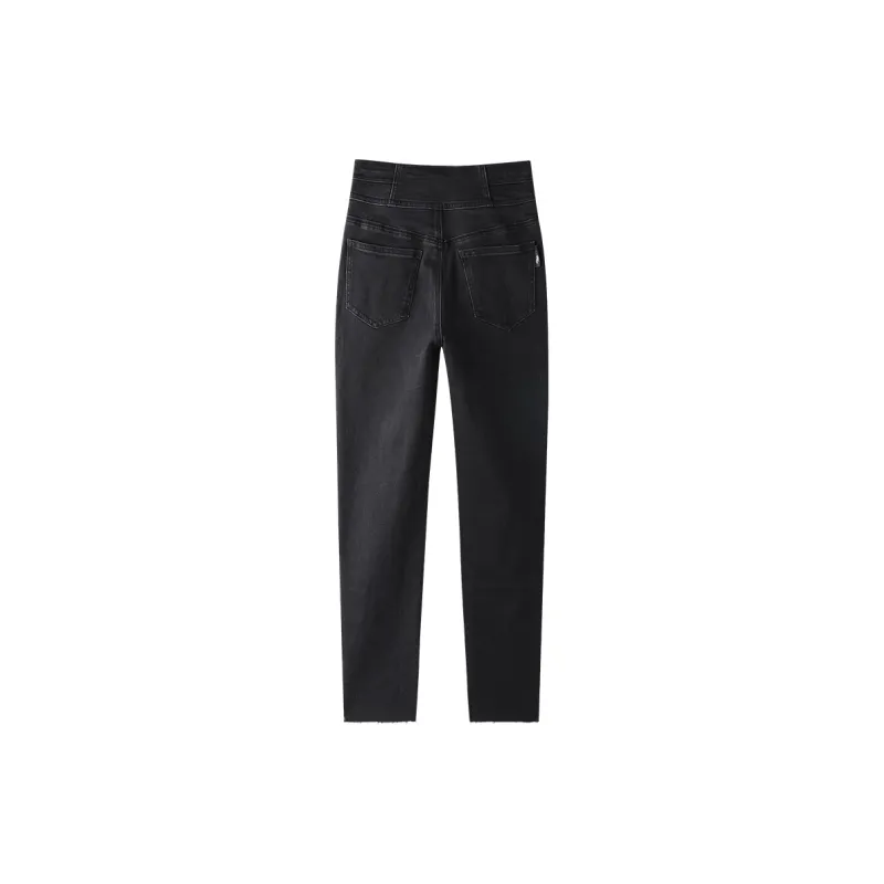 THE SEA LIFE Jeans Women's Black Mage-1