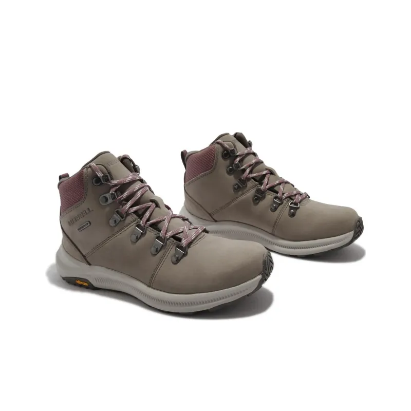 MERRELL Ontario 2 Mid WP Mid-Top Outdoor Shoes Women's Brown-3