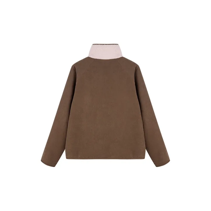 DANGEROUSPEOPLE Velvet feel Coat Unisex-5