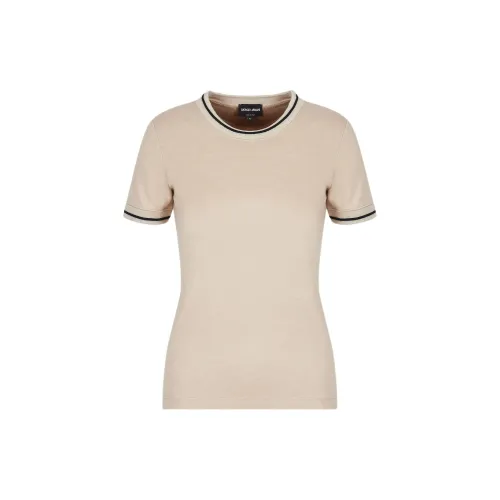 GIORGIO ARMANI T-Shirts Women's Dusty Pink