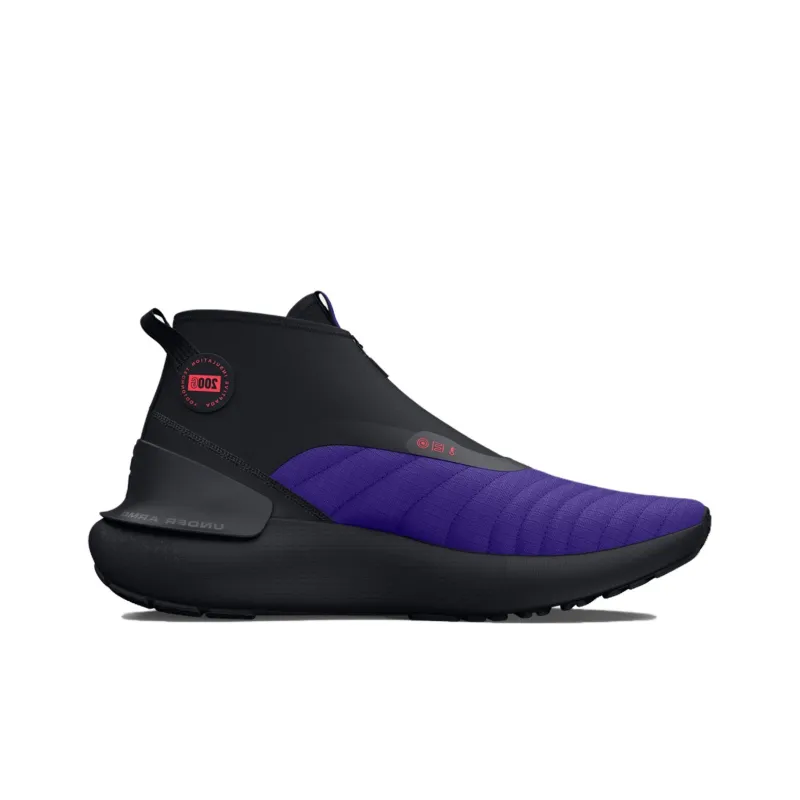 Under Armour HOVR Phantom 3 Shock Absorbers High Top Running Shoes Unisex Black Purple-1