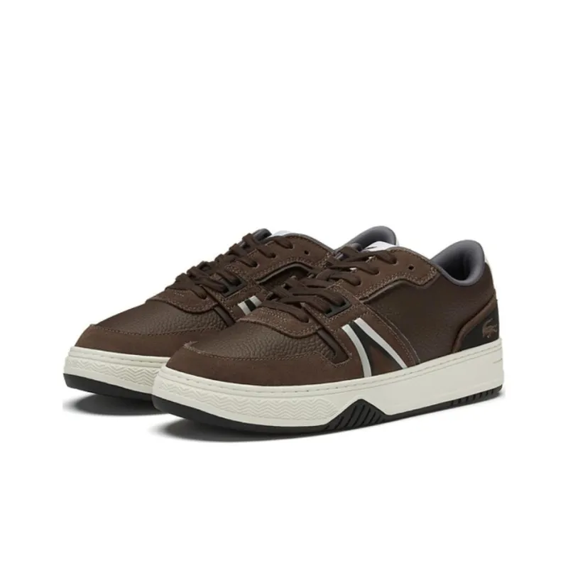 LACOSTE Low Top Skateboard Shoes Men's Brown-2