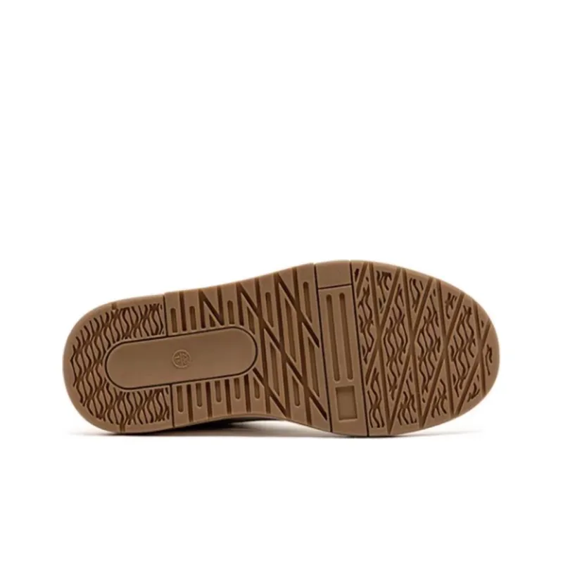 Satchi Slip Resistant Low Top Skateboard Shoes Women's Apricot-7