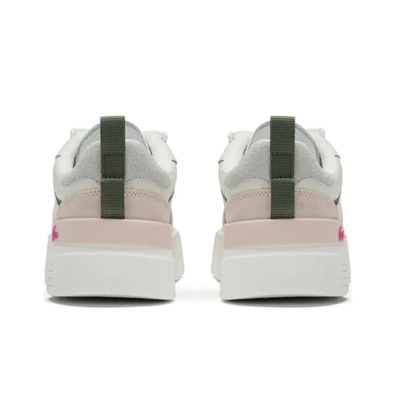 LACOSTE L002 Leather And Mesh Sneakers-2