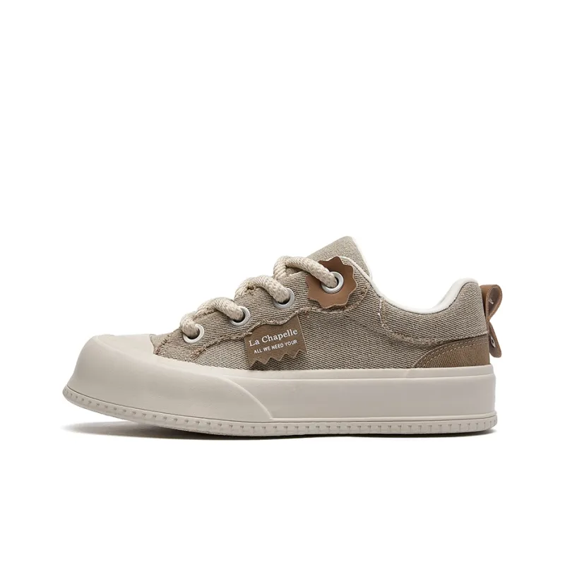 La Chapelle Height Increasing Lightweight Low-Top Skateboard Shoes Women's-19
