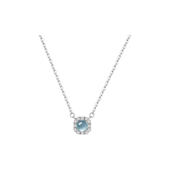 With The Heart Of The Jade Glutinous Jade Jadeite Necklaces Women's