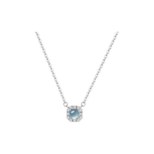 With The Heart Of The Jade Glutinous Jade Jadeite Necklaces Women's
