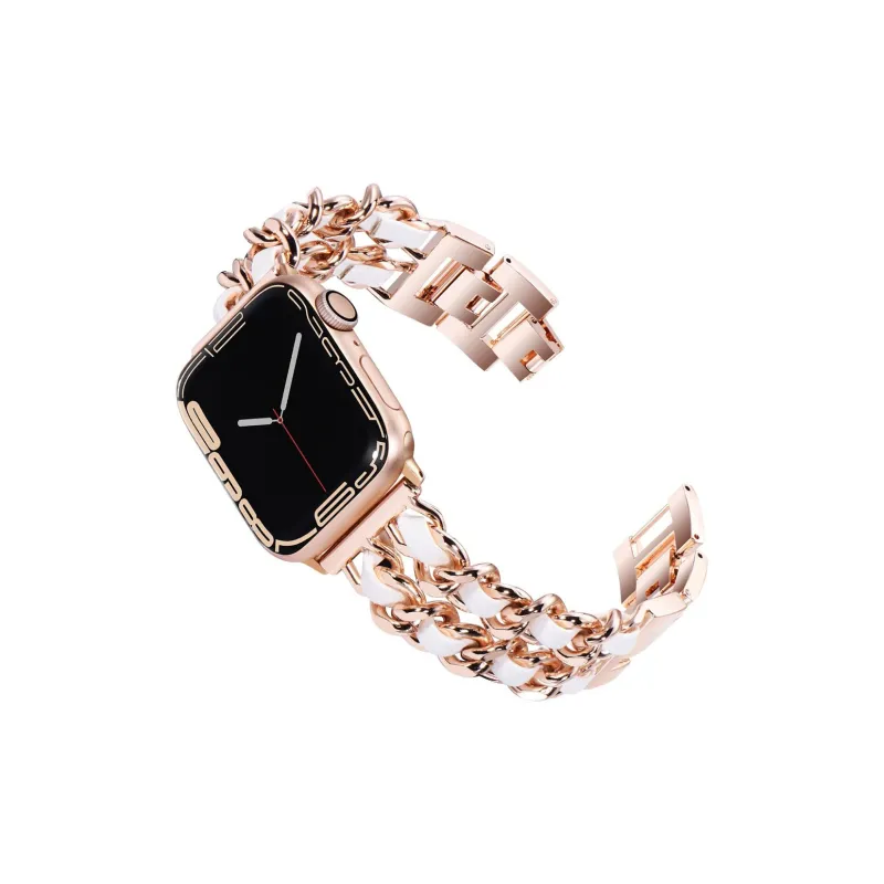 Yu Qing Apple Compatibility Watch Band 165mm Stainless Steel Material-4