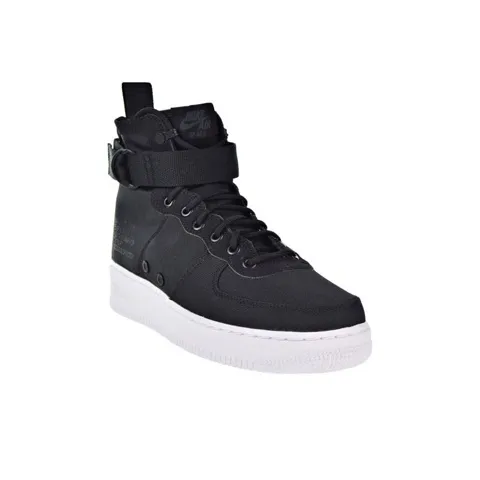 Nike Sf Af1 Mid Black Anthracite White-2