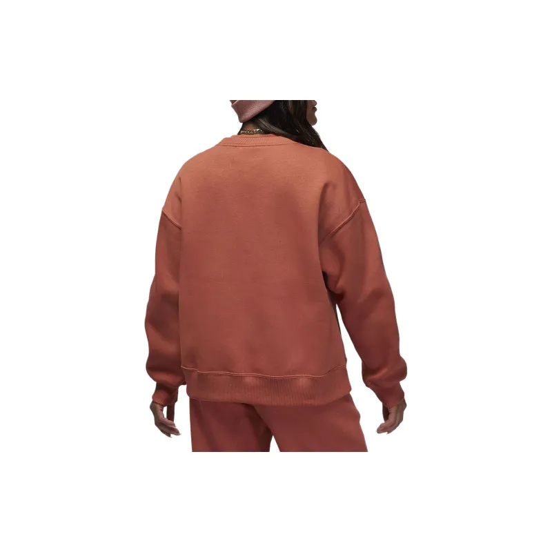 Jordan Sweatshirt Women's Gray Peach-1