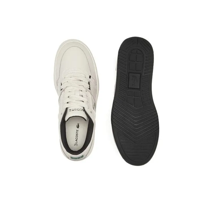 LACOSTE Low Top Skateboard Shoes Men's Black White-4