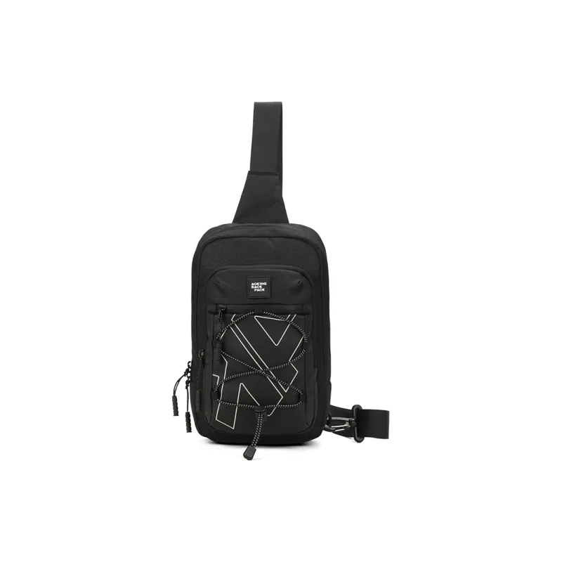 AOKING AK Polyester Travel Crossbody Small Bag Unisex Gray/Black-5