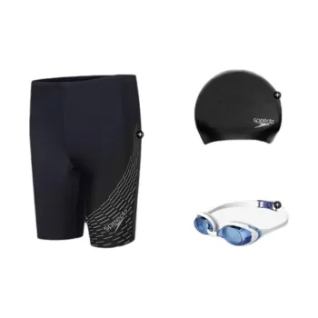 Speedo Swimming Sets Elastane Fabric With Silicone Pool Men's