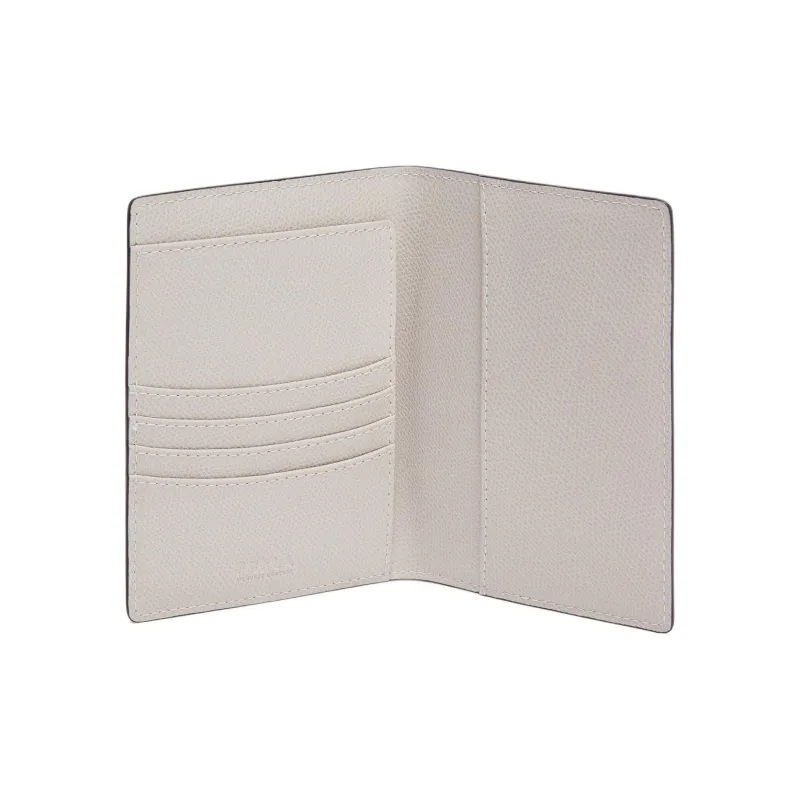 Furla Leather Card Holders Passport Holders Women's Light Purple & Ecru-2