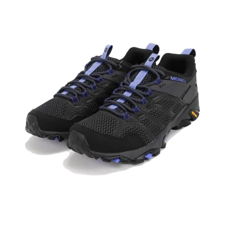 MERRELL Moab FST 2 Gore-Te Durable Breathable Low-Top Outdoor Shoes Women's Black Blue-2