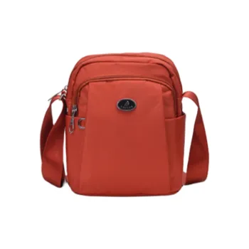 FOUVOR Nylon Oxford Cloth Shoulder Bag Crossbody Bag Women's Chestnut Red/Classic Black/Romantic Purple